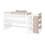 Patut modular multifunctional, 5 confirgurari diferite, 190 x 72 cm, Multi, White & Coffee fotografia produsului View 9 S