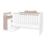 Patut modular multifunctional, 5 confirgurari diferite, 190 x 72 cm, Multi, White & Coffee fotografia produsului View 8 S