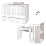 Patut modular multifunctional, 5 confirgurari diferite, 190 x 72 cm, Multi, White & String fotografia produsului View 2 S