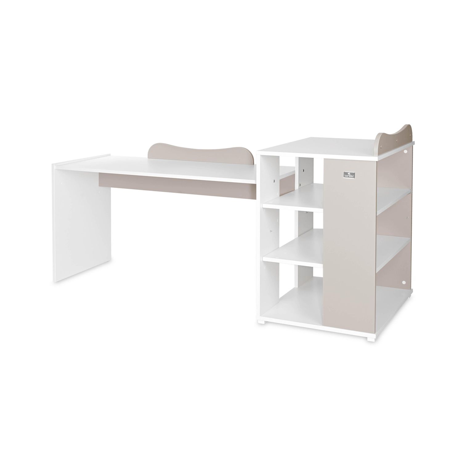 Patut modular multifunctional, 5 confirgurari diferite, 190 x 72 cm, Multi, White & String fotografia produsului View 10 L