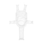 Suport tip hamac pentru cadita, 0 luni+, Turtle , White fotografia produsului