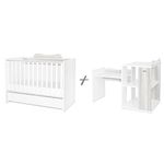 Patut modular multifunctional, 5 confirgurari diferite, 190 x 72 cm, Multi, White & Artwood fotografia produsului View 2 S