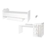 Patut modular multifunctional, 5 confirgurari diferite, 190 x 72 cm, Multi, White & Artwood fotografia produsului View 4 S