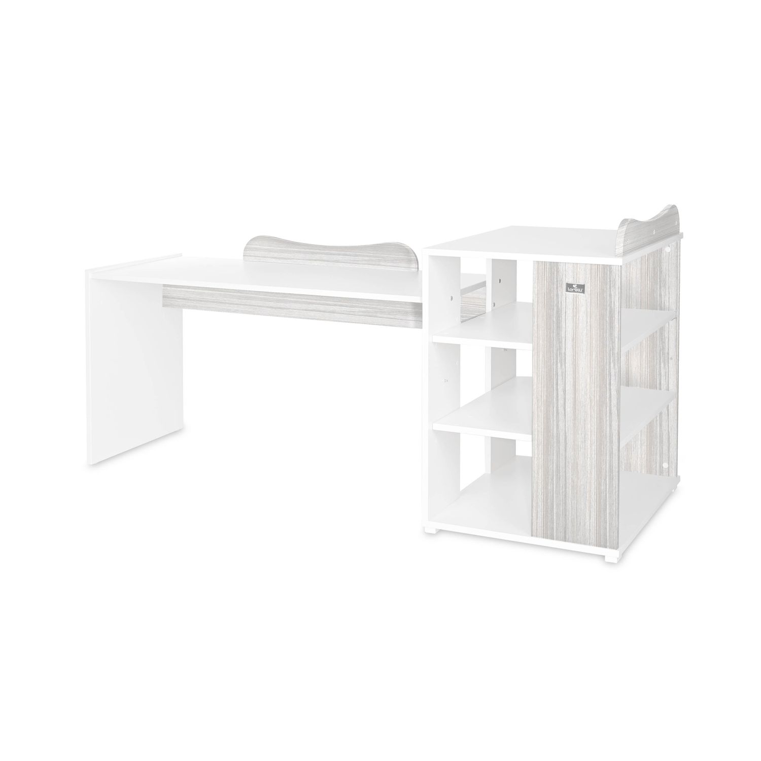 Patut modular multifunctional, 5 confirgurari diferite, 190 x 72 cm, Multi, White & Artwood fotografia produsului View 11 L