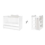 Patut modular multifunctional, 5 confirgurari diferite, 190 x 72 cm, Multi, White & Artwood fotografia produsului