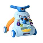 Antemergator multifunctional, cu centru de activitati, Space, Blue fotografia produsului