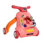 Antemergator multifunctional, cu centru de activitati, Space, Pink fotografia produsului
