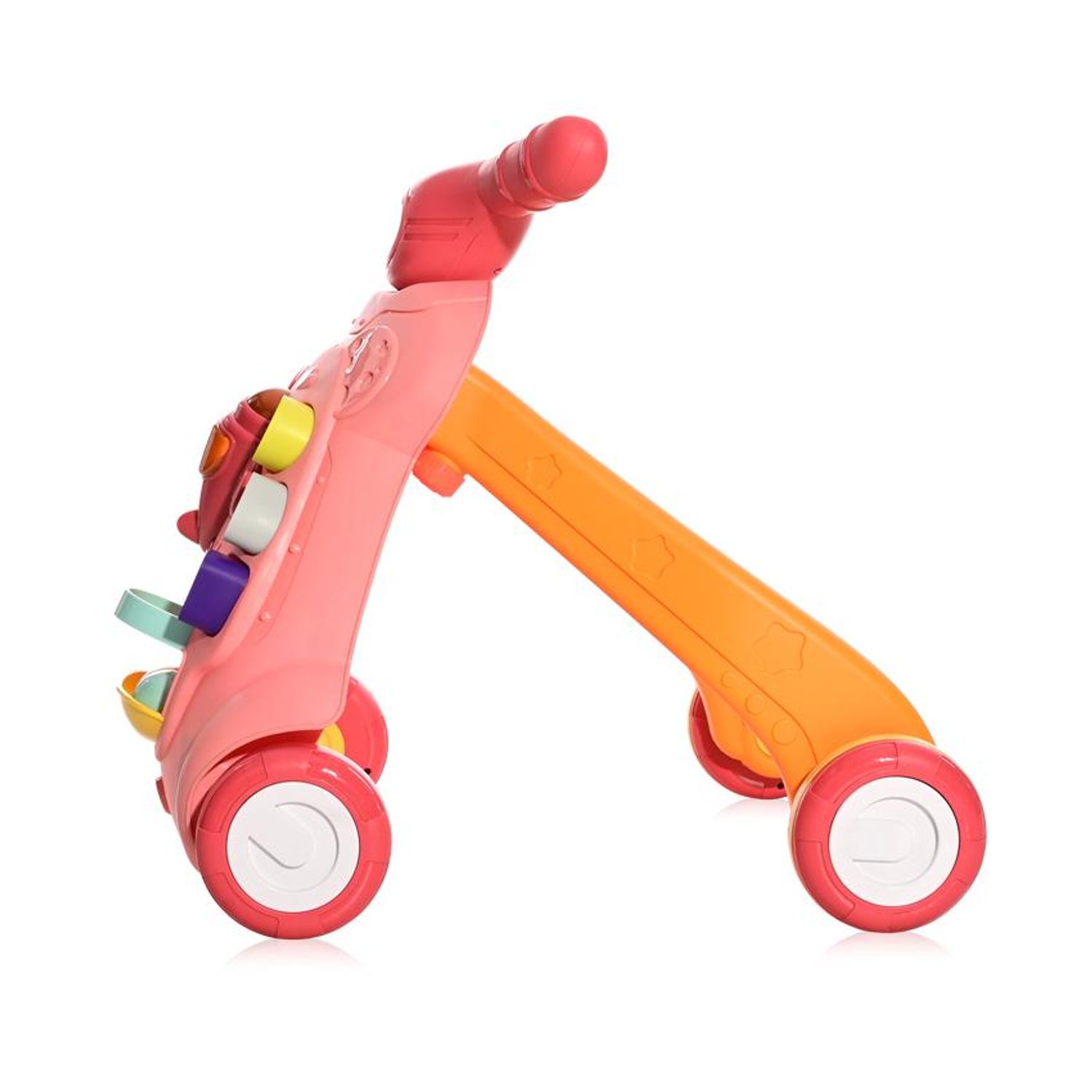Antemergator multifunctional, cu centru de activitati, Space, Pink fotografia produsului View 3 L