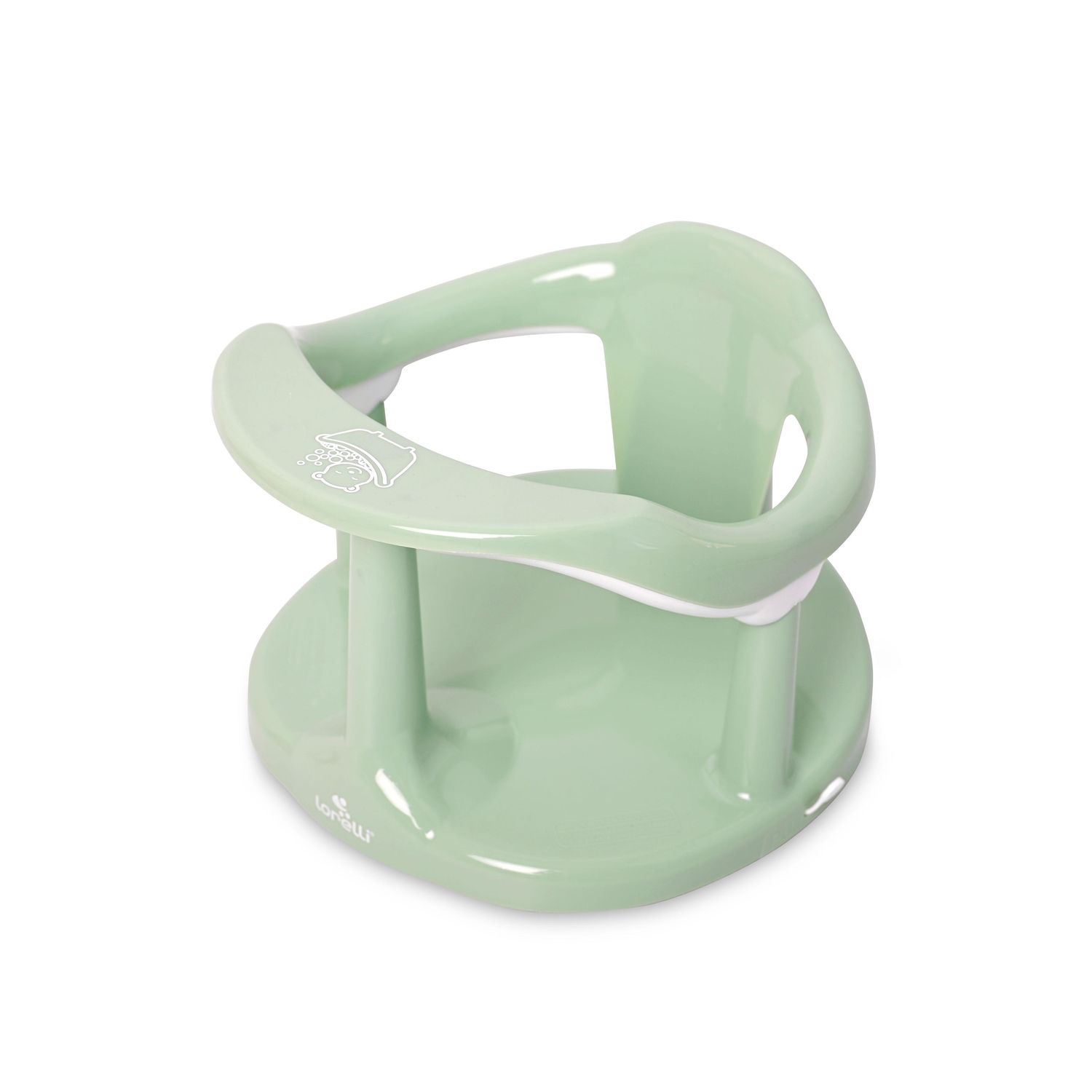 Scaunel de baie universal, Happy Bubbles, Frost Green Bear fotografia produsului
