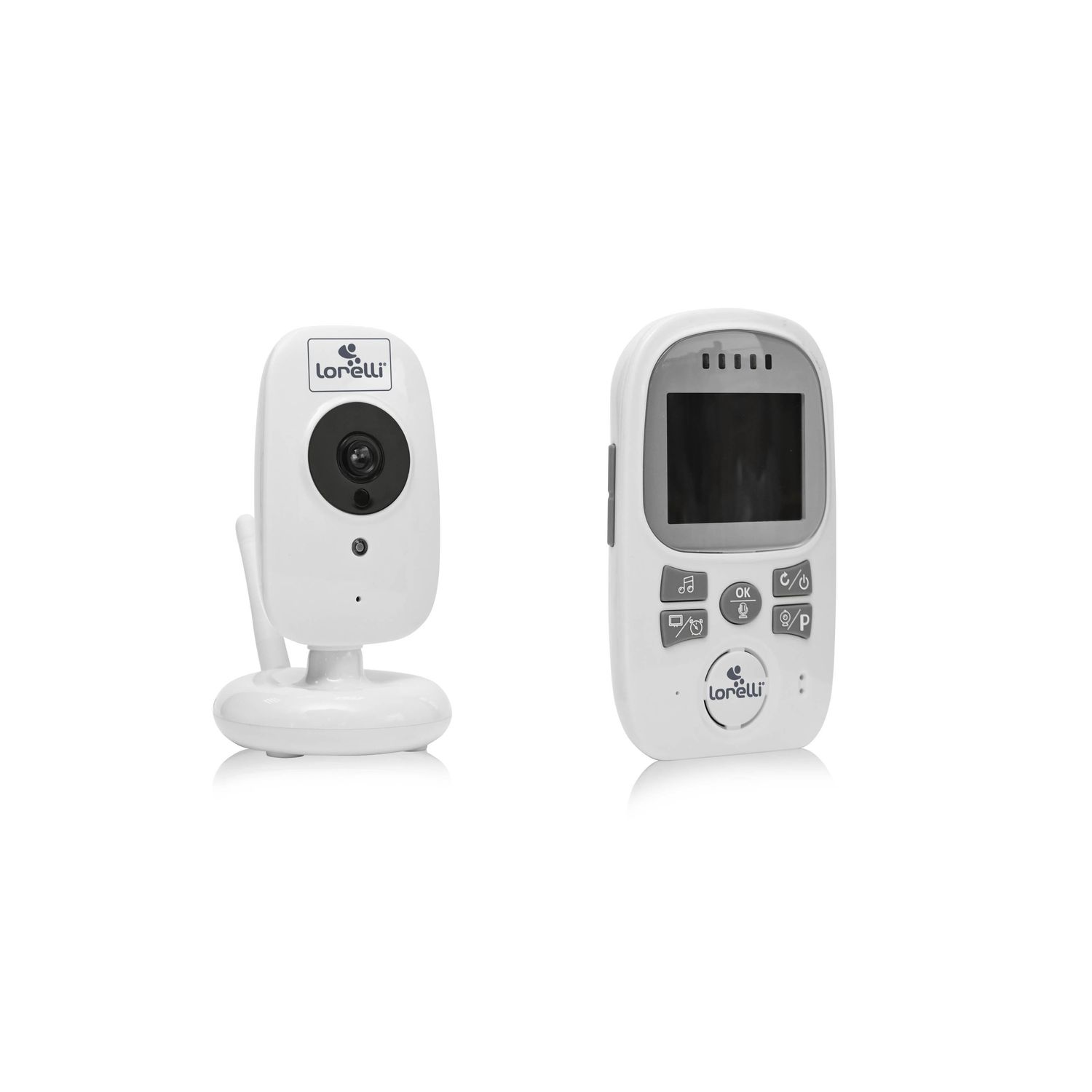 Camera supraveghere bebelusi, Lorelli,  Safeness, audio video, wireless, alb fotografia produsului