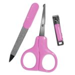 Set manichiura bebe, 3 piese, Pink fotografia produsului