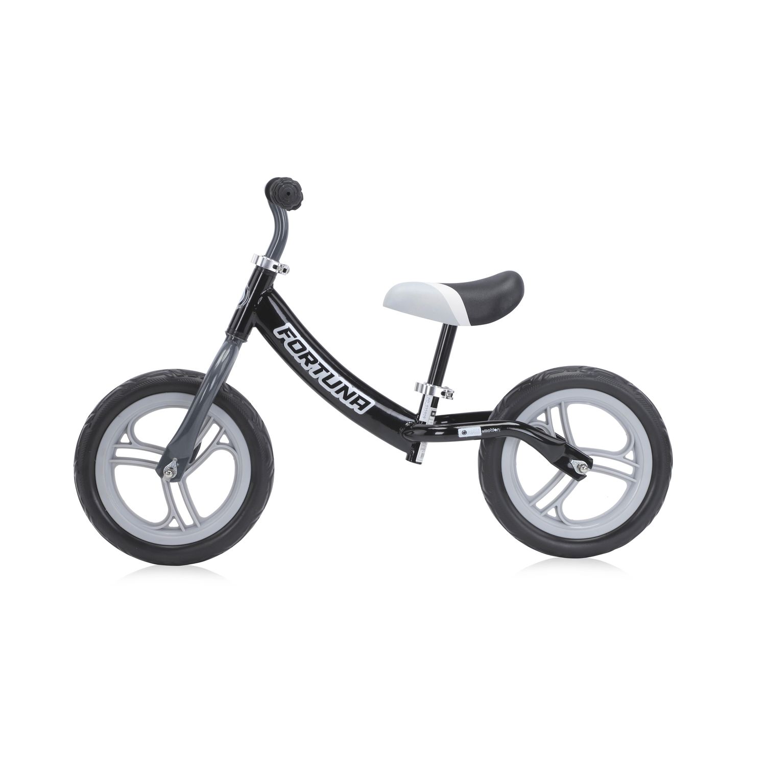 Bicicleta de echilibru, Fortuna, 2-5 Ani, Grey & Black fotografia produsului View 2 L