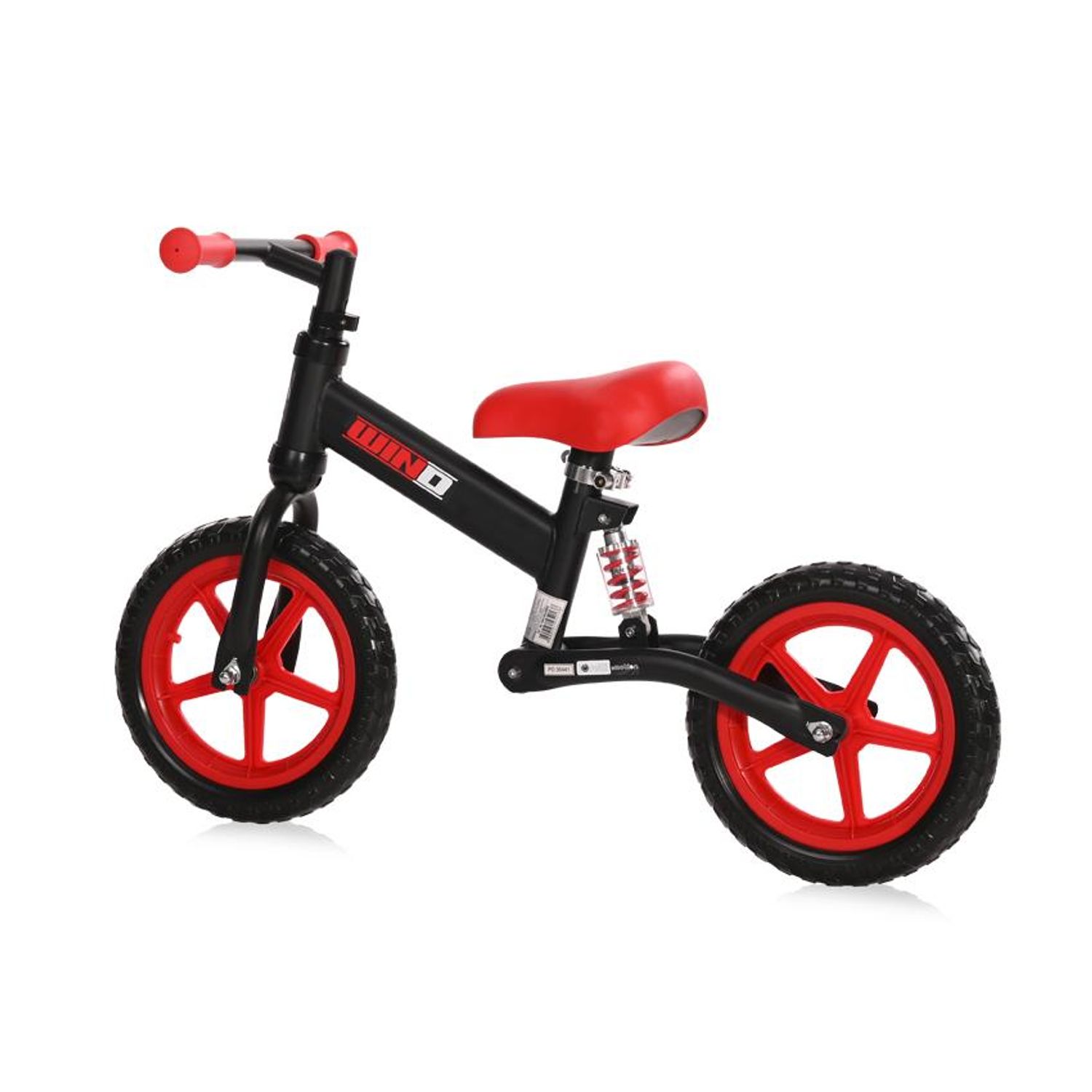 Bicicleta de echilibru, Wind, Black & Red fotografia produsului View 2 L