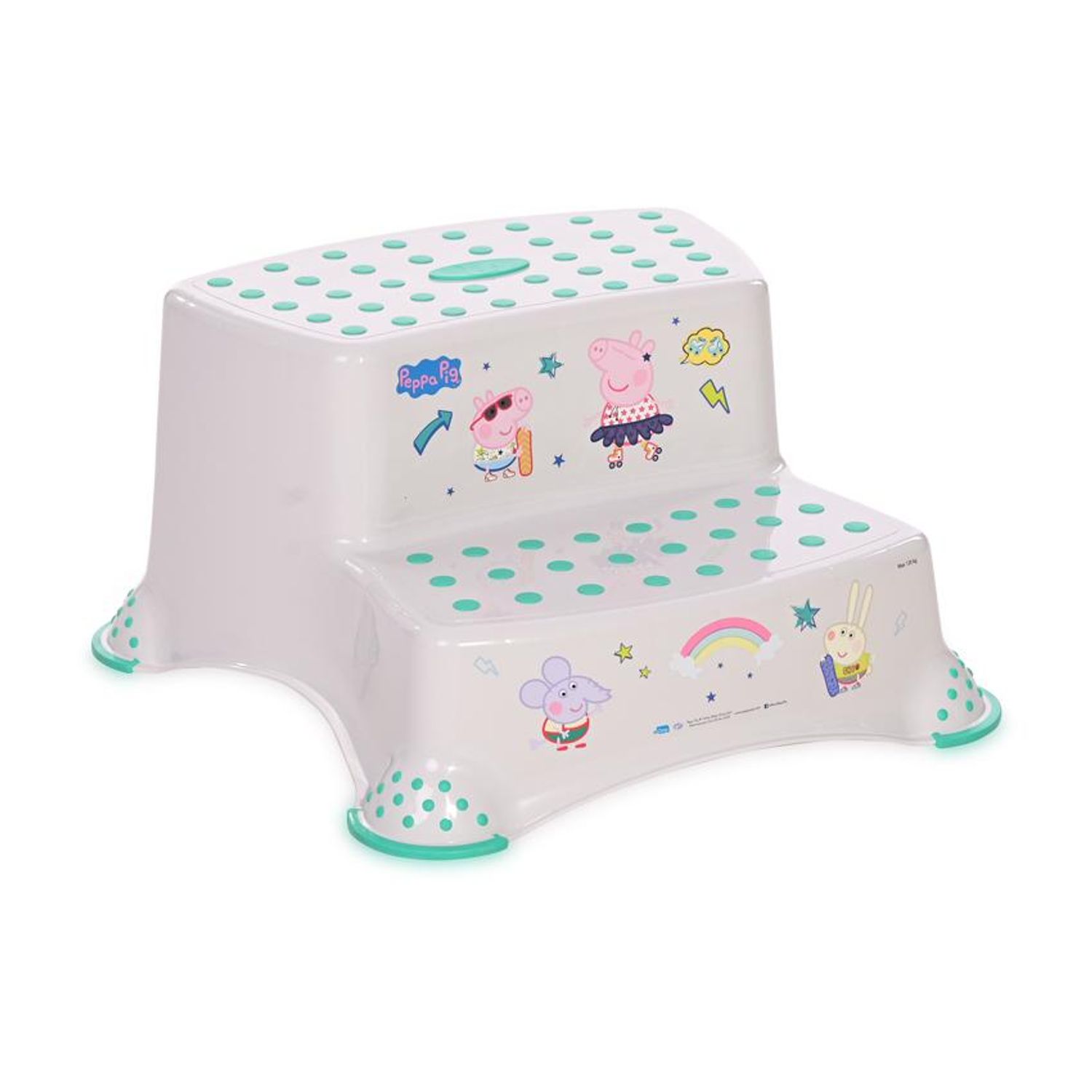 Inaltator dublu pentru baie antiderapant, Disney, Peppa Comic Grey fotografia produsului