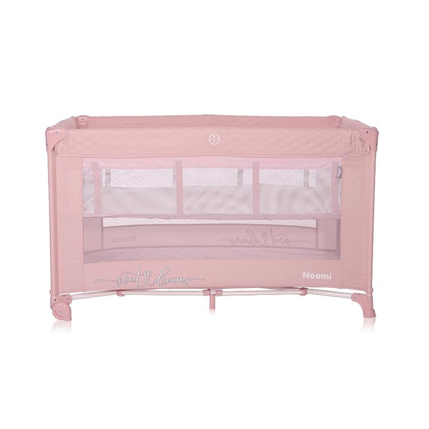 Patut pliabil Noemi, 2 nivele, Mellow Rose Star fotografia produsului View 2 L