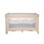 Patut pliabil Noemi, 2 nivele, Fog Beige Star fotografia produsului View 2 S