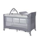Patut pliabil Torino Plus, 2 nivele cu accesorii, Grey Elements fotografia produsului