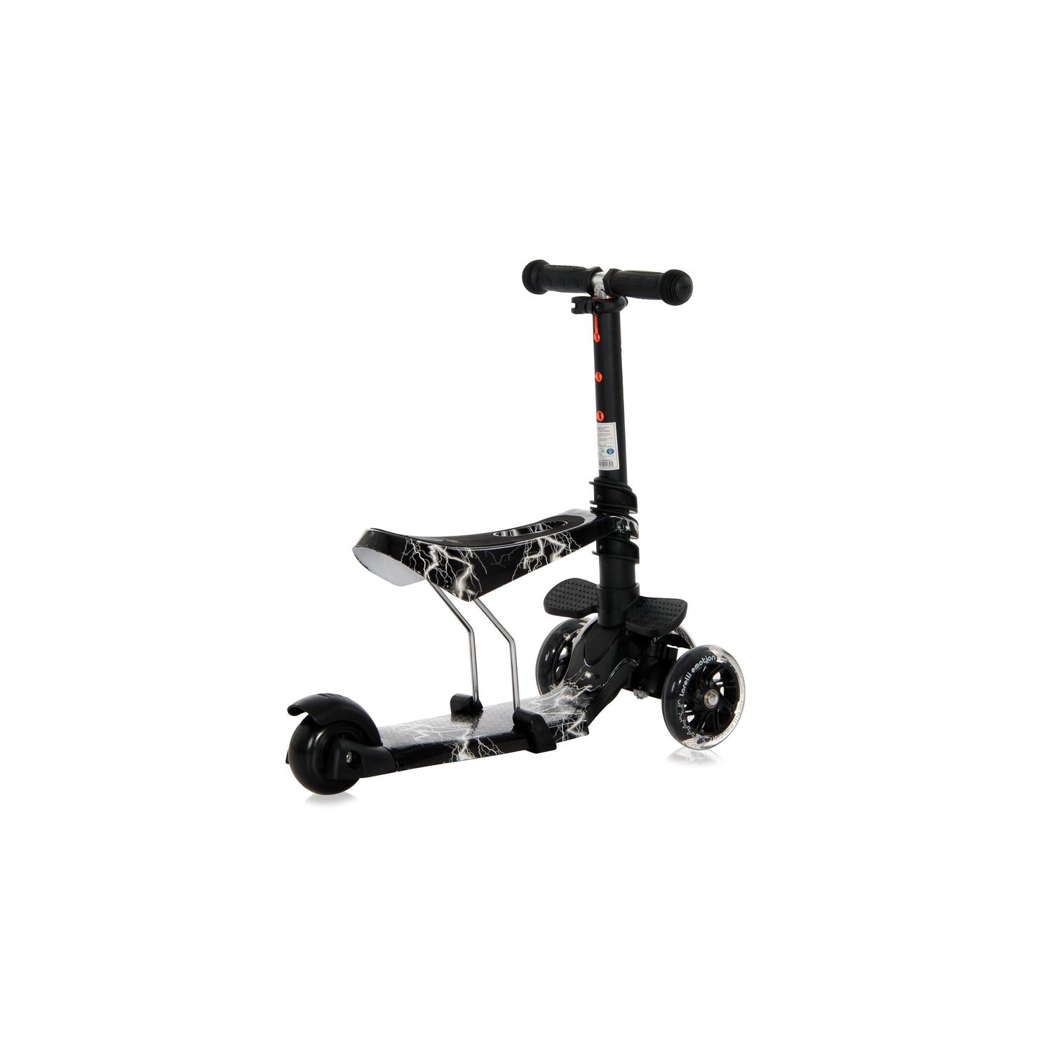 Trotineta pentru copii Smart Plus, Black Flash fotografia produsului View 6 L