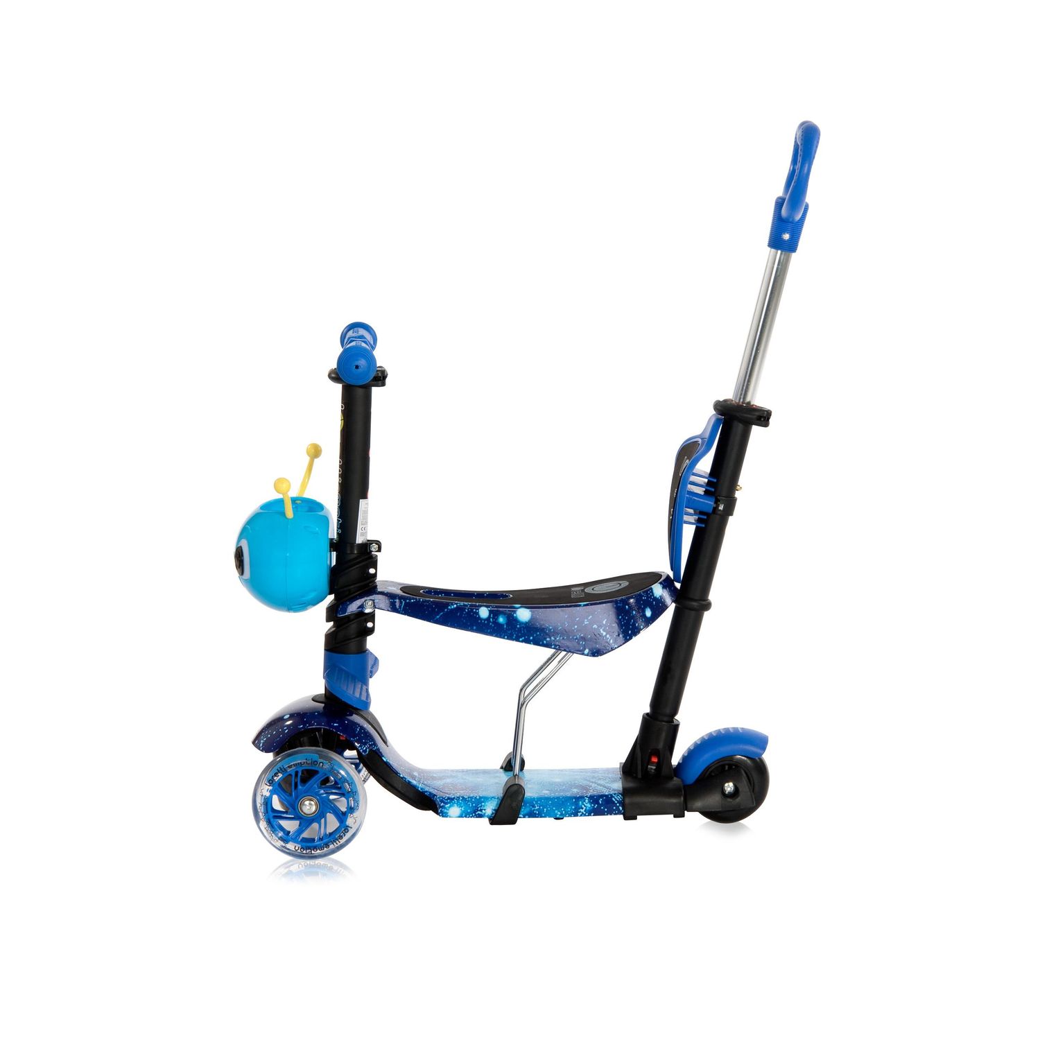 Trotineta pentru copii Smart Plus, Blue Cosmos fotografia produsului View 3 L