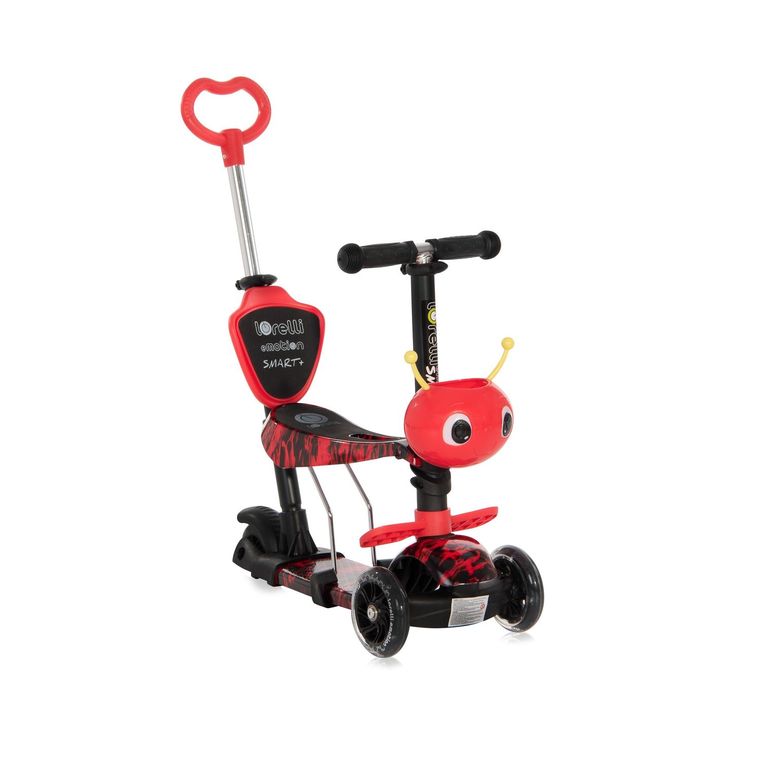 Trotineta pentru copii Smart Plus, Red Fire fotografia produsului