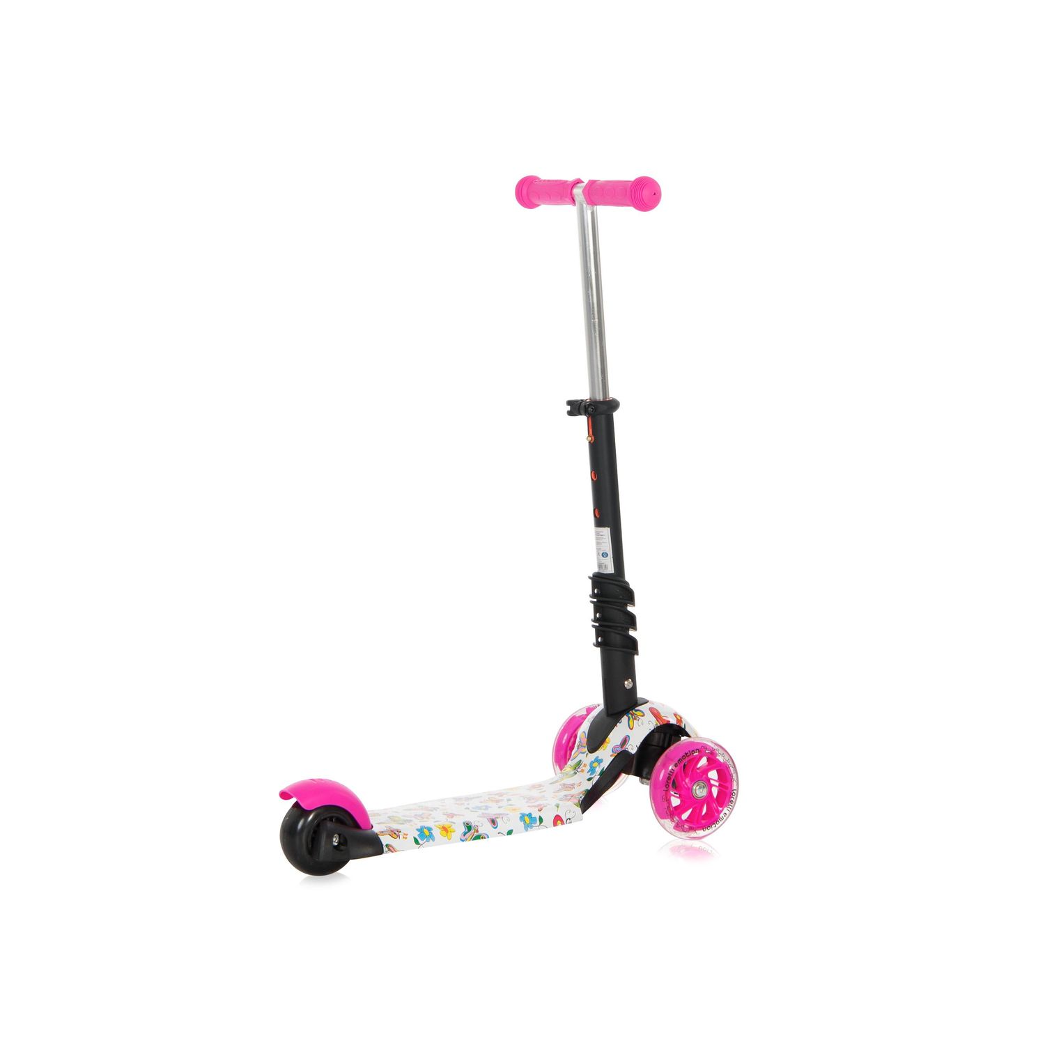 Trotineta pentru copii Smart Plus, Pink Butterfly fotografia produsului View 9 L