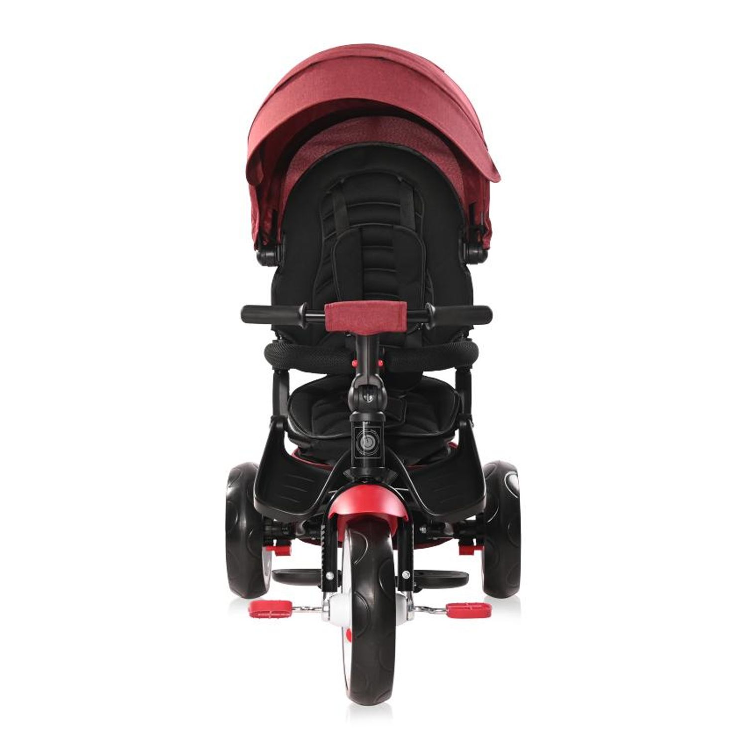 Tricicleta multifunctionala 4in1, Jaguar, Red & Black Luxe fotografia produsului View 3 L