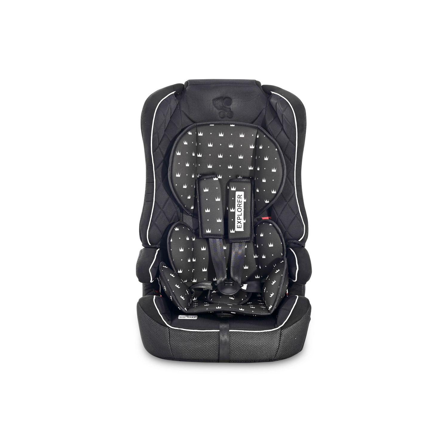 Scaun auto, Explorer, 9-36 kg, Black Crowns fotografia produsului