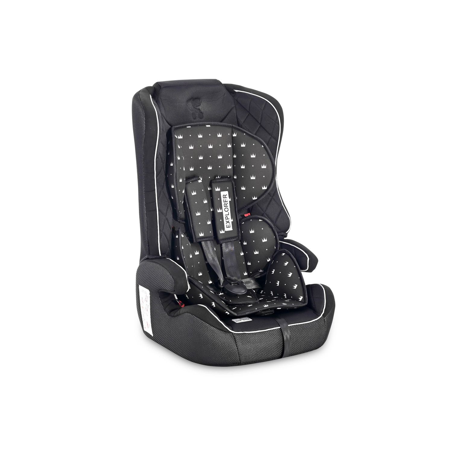 Scaun auto, Explorer, 9-36 kg, Black Crowns fotografia produsului View 2 L
