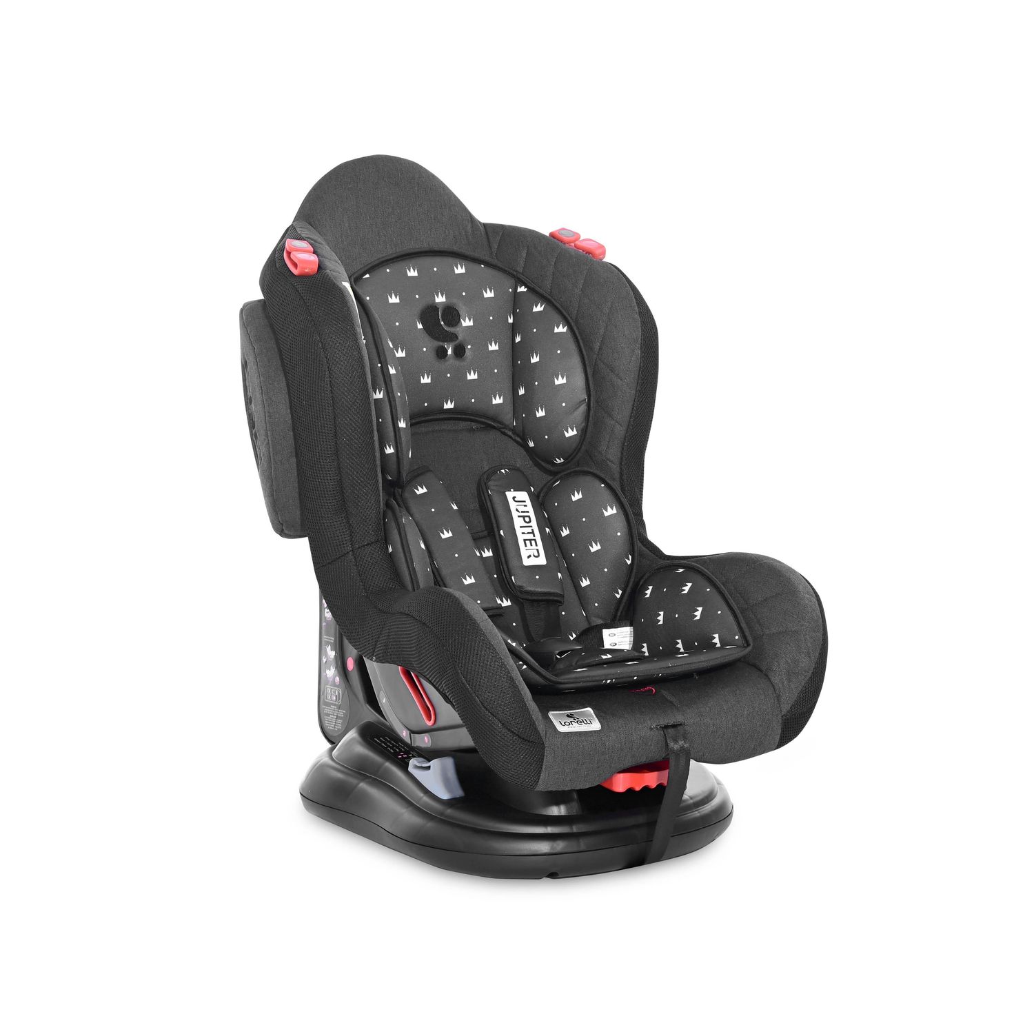 Scaun auto, Jupiter, 0-25 Kg, Black Crowns fotografia produsului