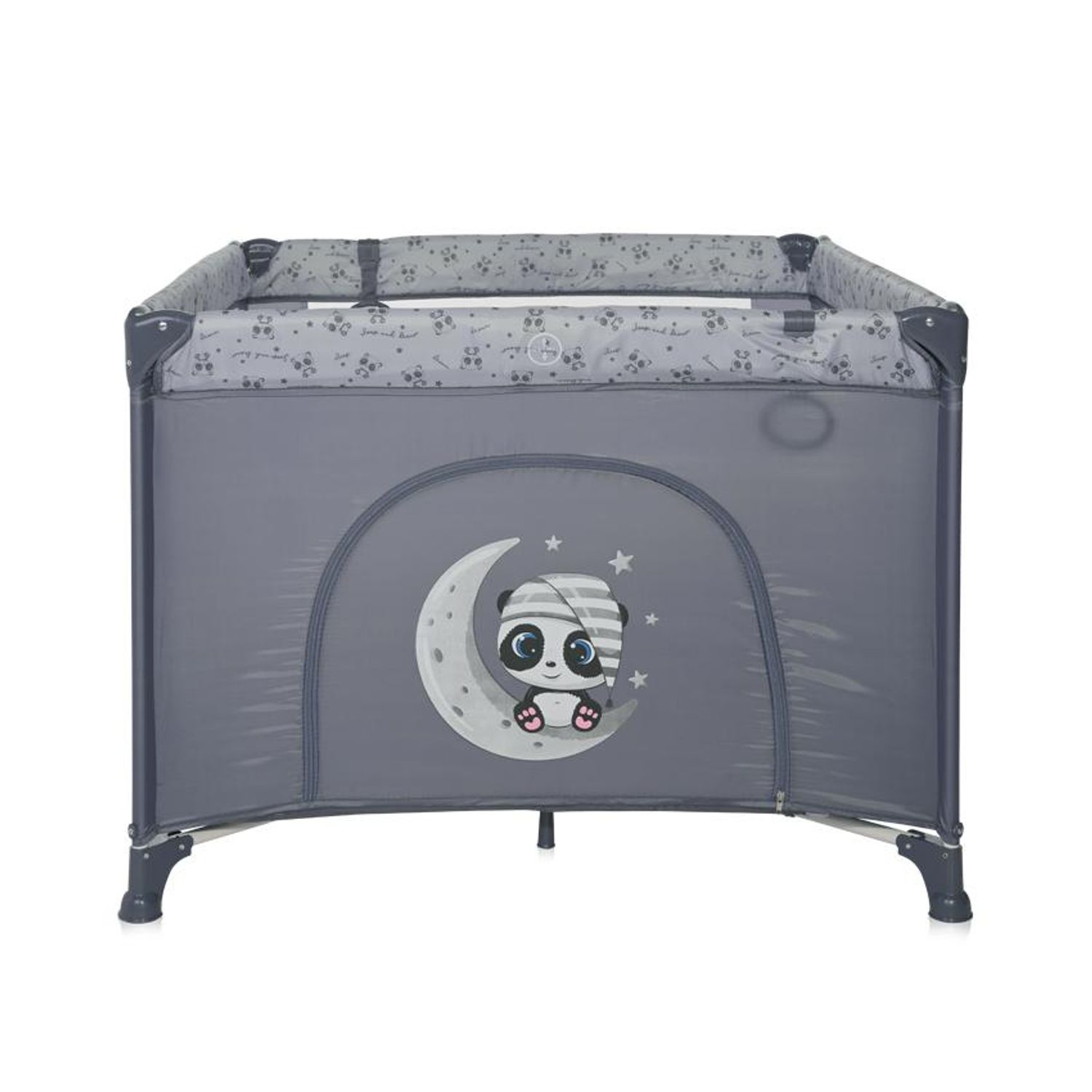 Tarc de joaca, Game Zone, 100x100 cm, Cool Grey Pandas fotografia produsului View 2 L