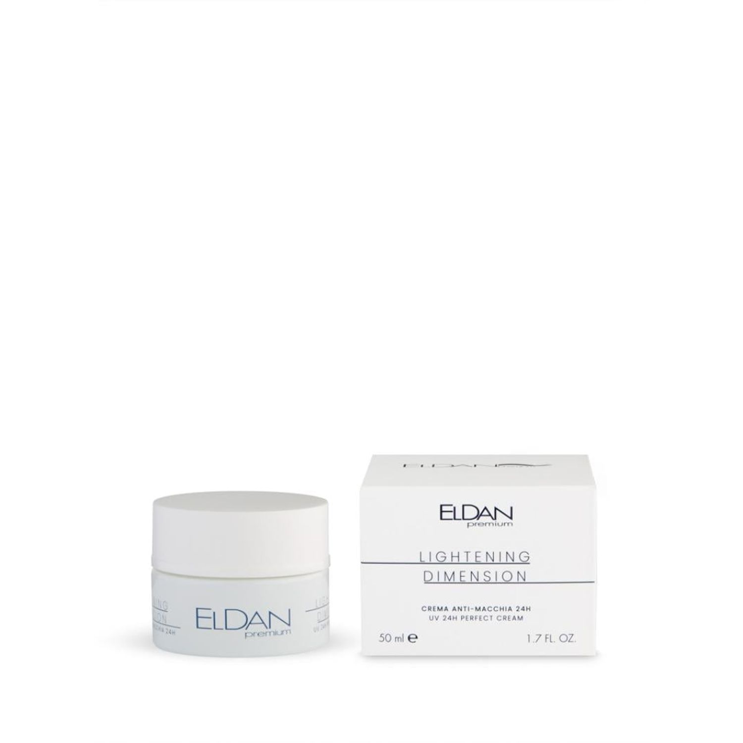 Crema "Lightening dimension" cu efect de inalbire pentru toate tipurile de piele, Eldan 50 ml fotografia produsului