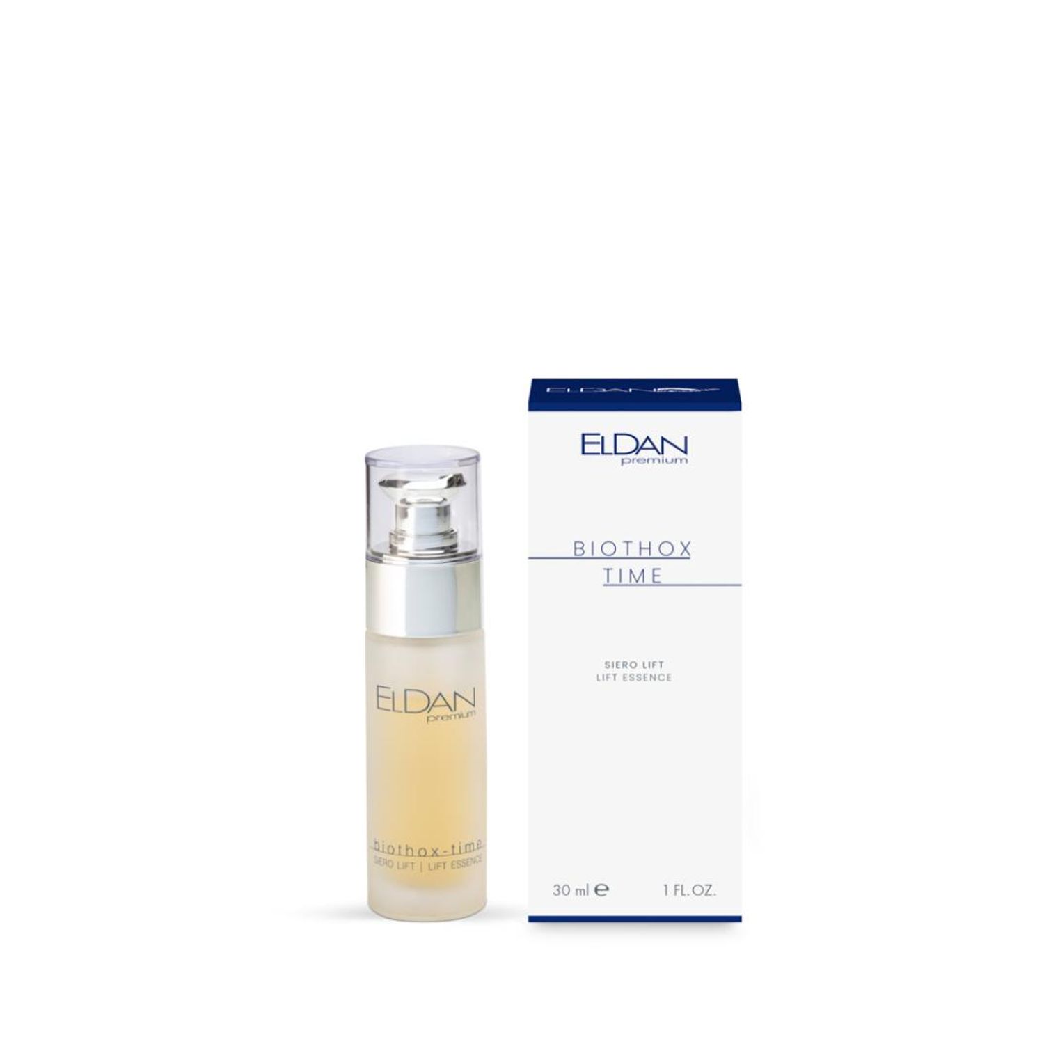 Ser "Biotox Time" cu efect de lifting pentru toate tipurile de piele, Eldan 30 ml fotografia produsului
