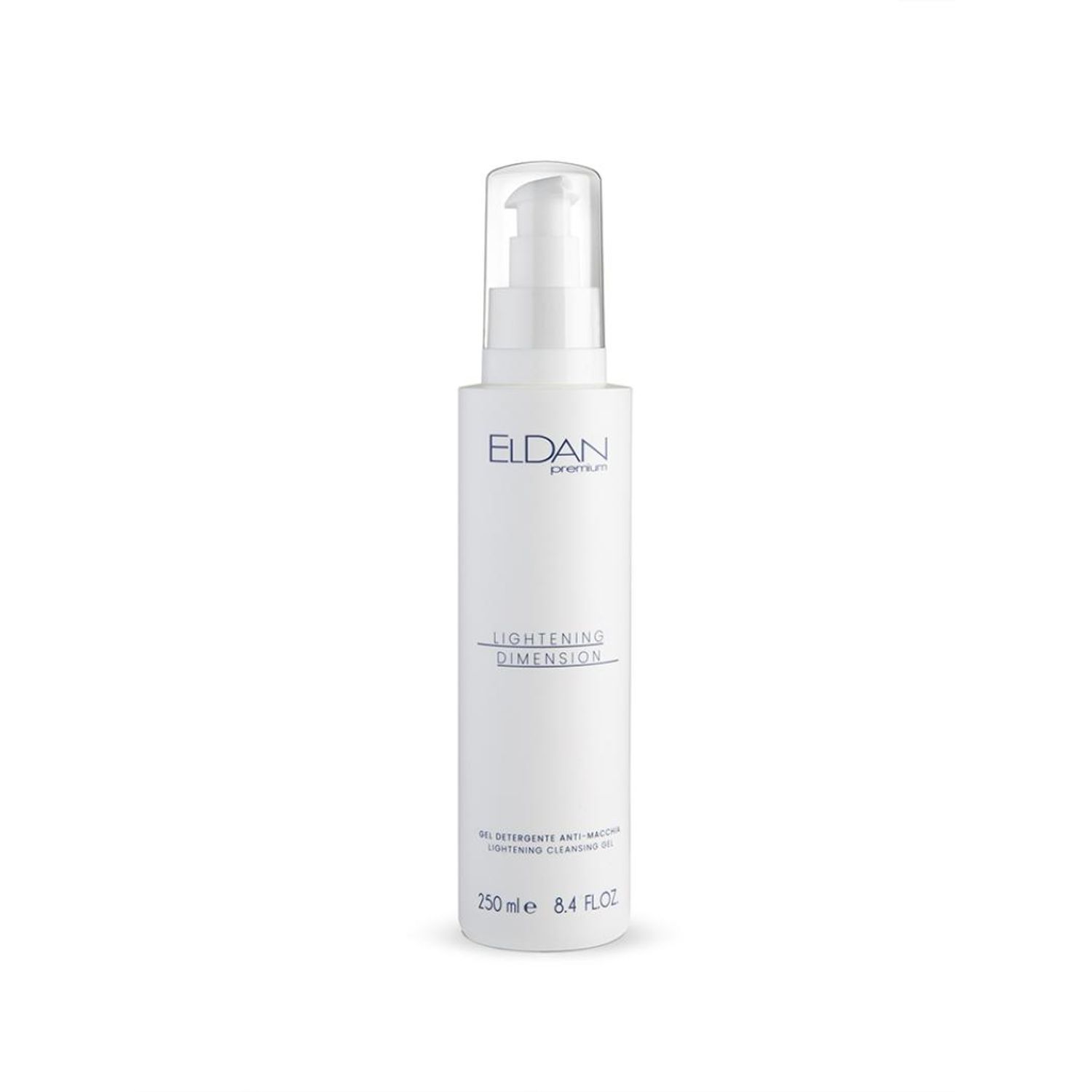 Gel de curatare cu efect de inalbire pentru toate tipurile de piele, Eldan 250 ml fotografia produsului