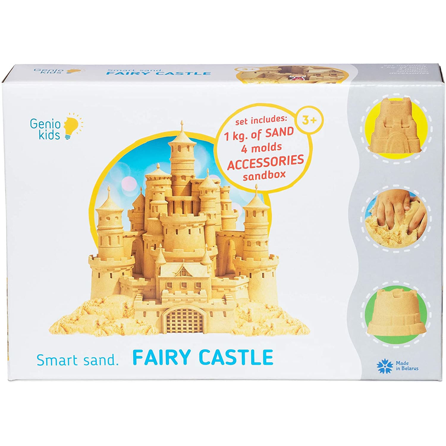 Set nisip kinetic GenioKids castel din basme fotografia produsului