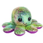 Jucarie de plus caracatita, reversibila, 20 cm, violet fotografia produsului View 3 S