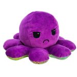Jucarie de plus caracatita, reversibila, 20 cm, violet fotografia produsului View 5 S