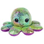 Jucarie de plus caracatita, reversibila, 20 cm, violet fotografia produsului View 4 S