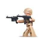 Set de constructie Sluban, Minifigurine WWII, pungi plastic, 16 piese fotografia produsului View 3 S
