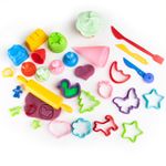 Set GenioKids 30 de ustensile de bucatarie pentru modelat fotografia produsului