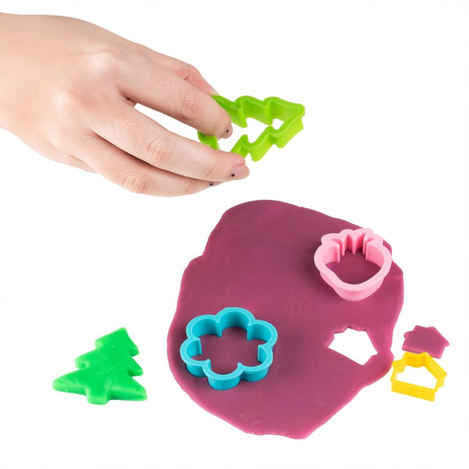 Set GenioKids 30 de ustensile de bucatarie pentru modelat fotografia produsului View 2 L
