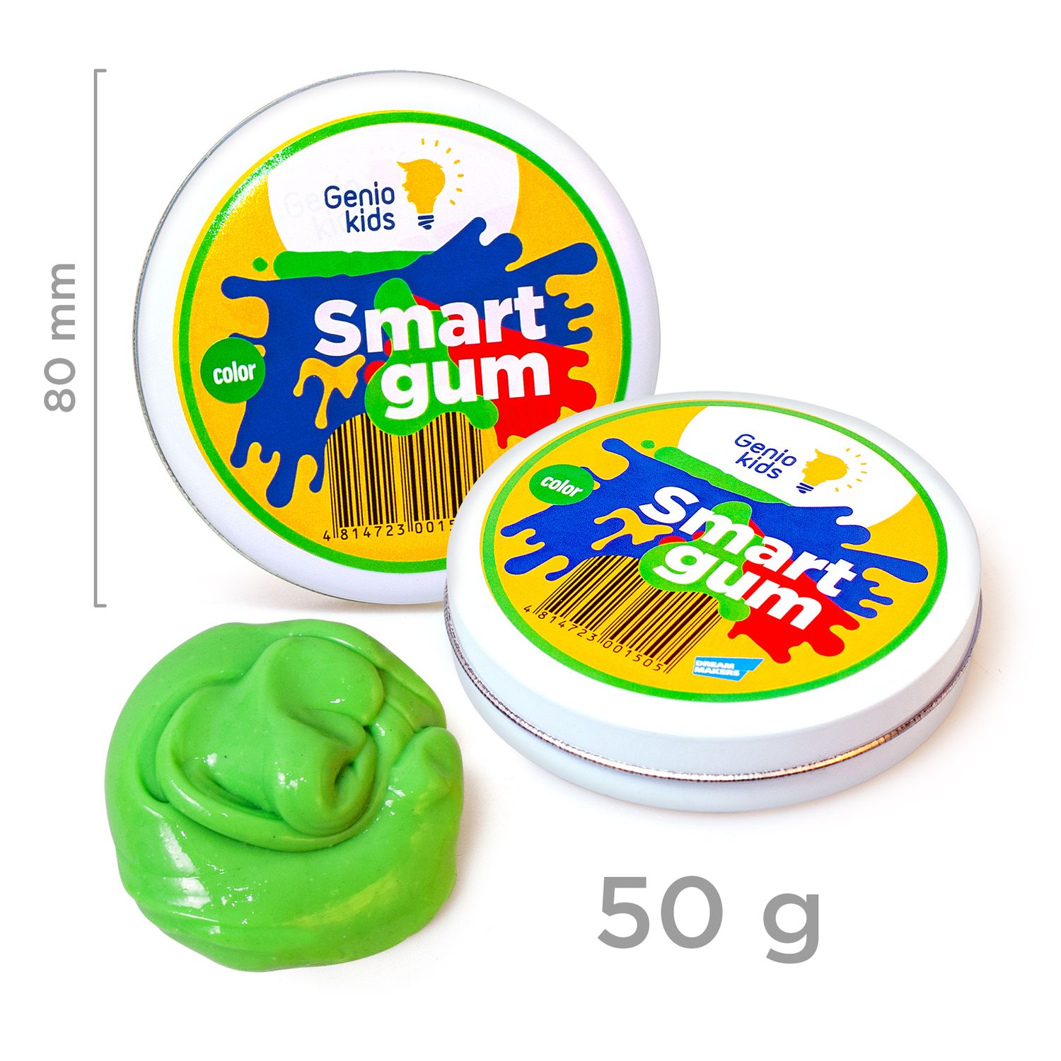 Set de plastelina pentru modelat SMART GUM 4 culori fotografia produsului View 2 L