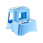 Scaunel inaltator WC cu  doua trepte pentru copii , bleu, 37x39x29 cm fotografia produsului