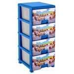 Dulap depozitare pentru copii , Masini , 43X37.5X89.5cm fotografia produsului