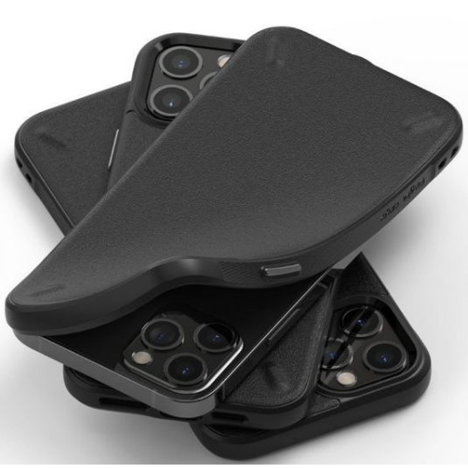Protectie spate Ringke OXAP0023 pentru iPhone 12 Pro Max (Negru) fotografia produsului View 6 L