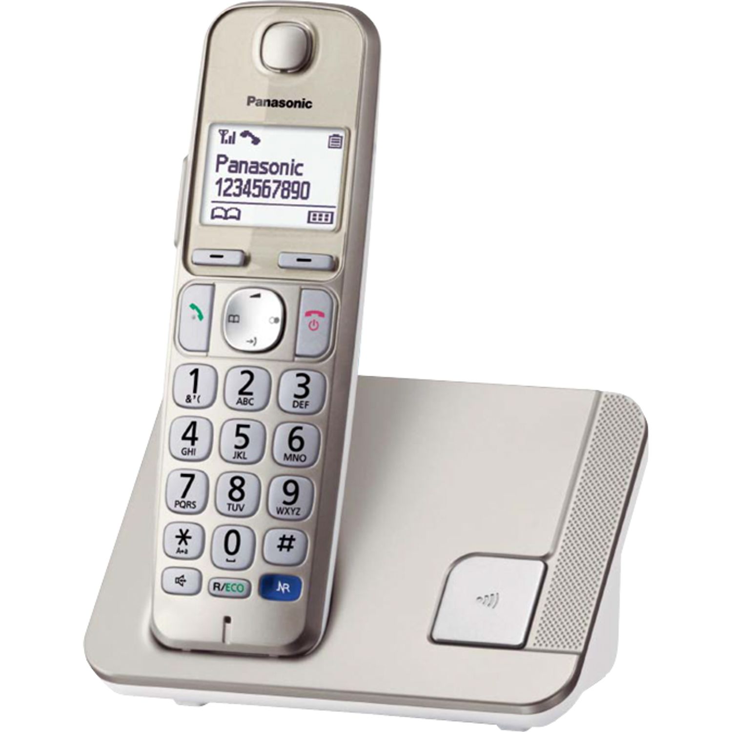 Telefon Fix Panasonic KX-TGE210FXN (Argintiu) fotografia produsului