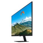 Monitor VA LED Samsung 27" LS27AM500NUXEN, Smart, Full HD (1920 x 1080), HDMI, Boxe, Bluetooth, WiFi, Telecomanda (Negru) fotografia produsului View 4 S
