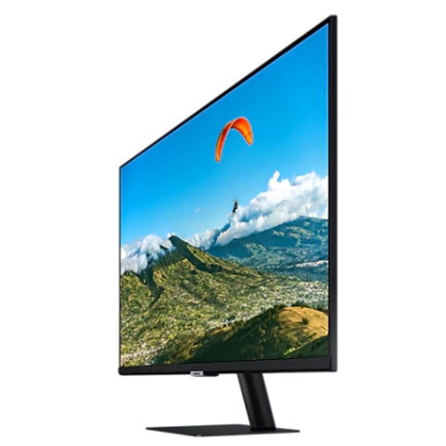 Monitor VA LED Samsung 27" LS27AM500NUXEN, Smart, Full HD (1920 x 1080), HDMI, Boxe, Bluetooth, WiFi, Telecomanda (Negru) fotografia produsului View 4 L