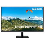 Monitor VA LED Samsung 27" LS27AM500NUXEN, Smart, Full HD (1920 x 1080), HDMI, Boxe, Bluetooth, WiFi, Telecomanda (Negru) fotografia produsului