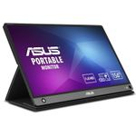 Monitor Portabil IPS LED ASUS 15.6" MB16AHP, Full HD, USB Tip-C, Micro-HDMI, Boxe (Negru) fotografia produsului