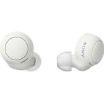 Casti Stereo Sony WFC500B, True Wireless, Microfon, Bluetooth, IPX4, Autonomie 10 ore (Alb) fotografia produsului View 4 S